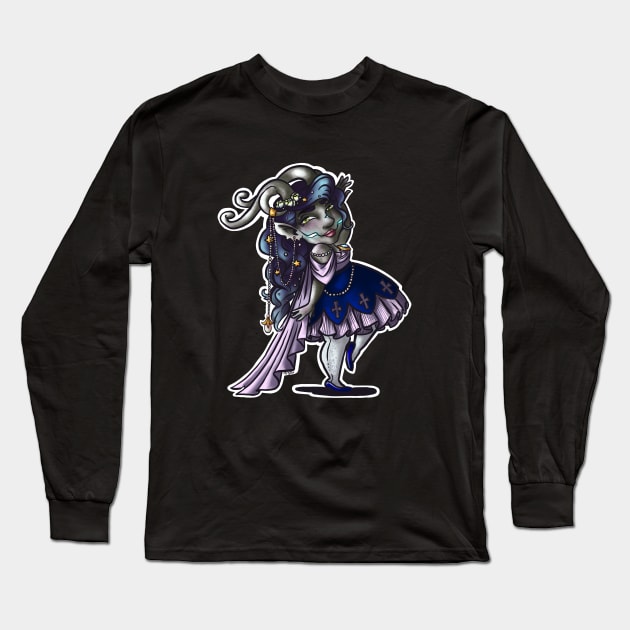 Starlight Demon Long Sleeve T-Shirt by Labrattish